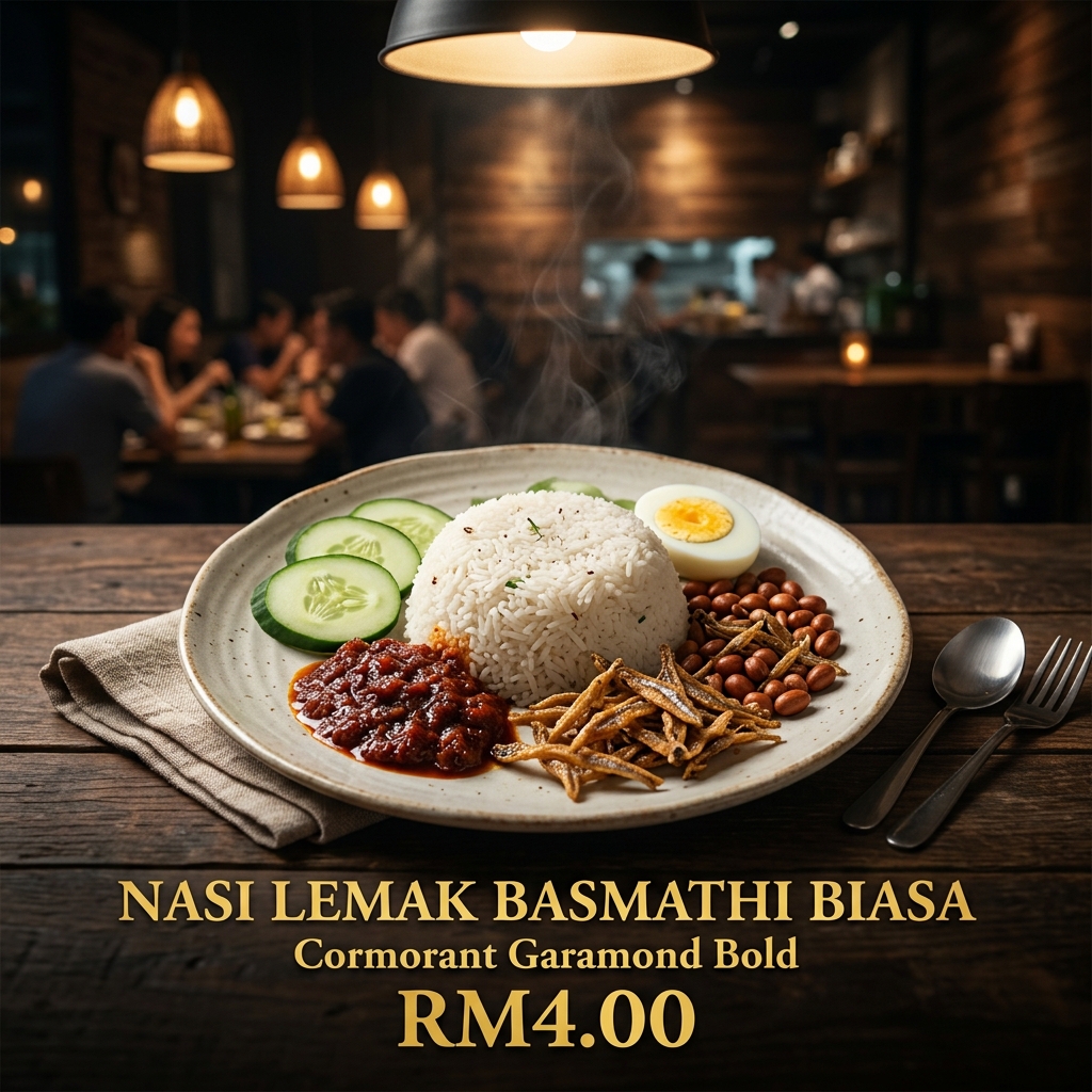 Nasi Lemak Basmathi Biasa