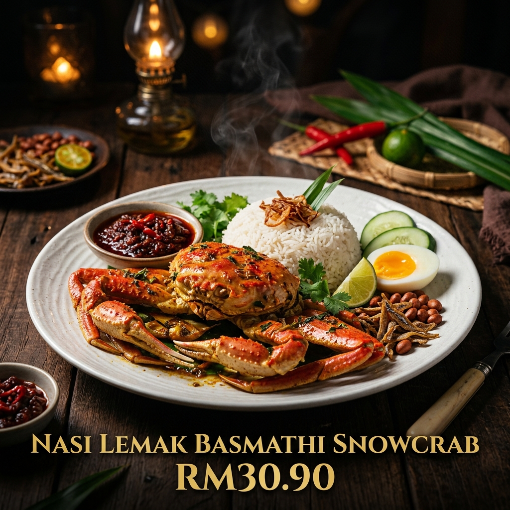 Nasi Lemak Basmathi Snowcrab